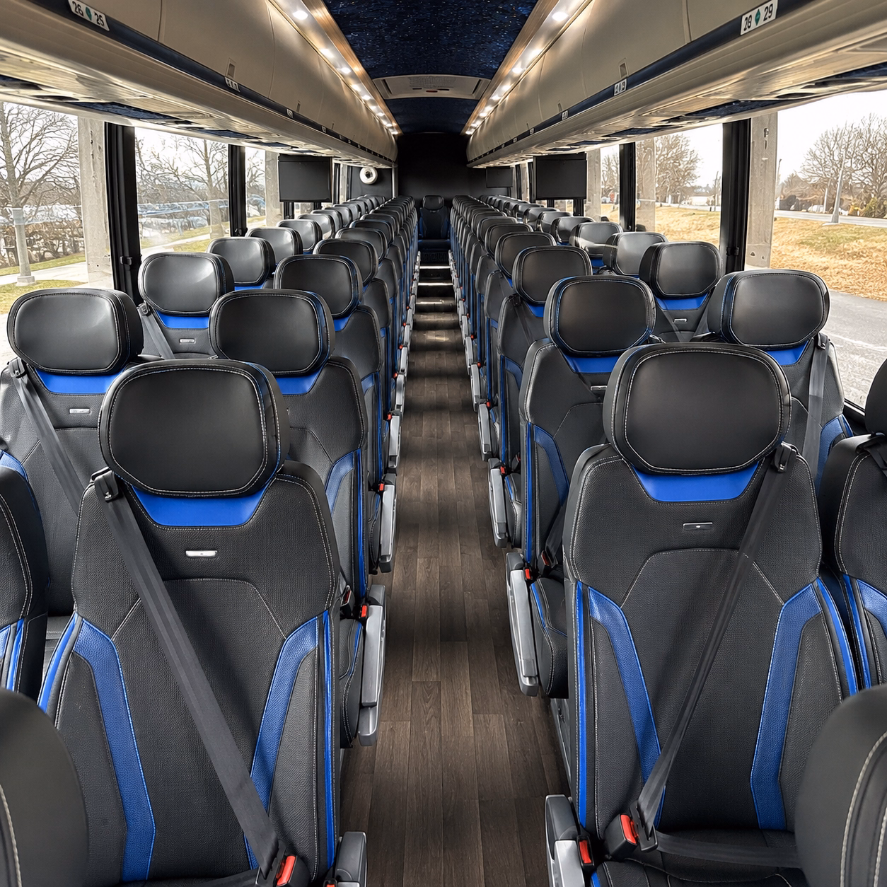 long distance corporate charter buses from ontario to la las vegas and san diego