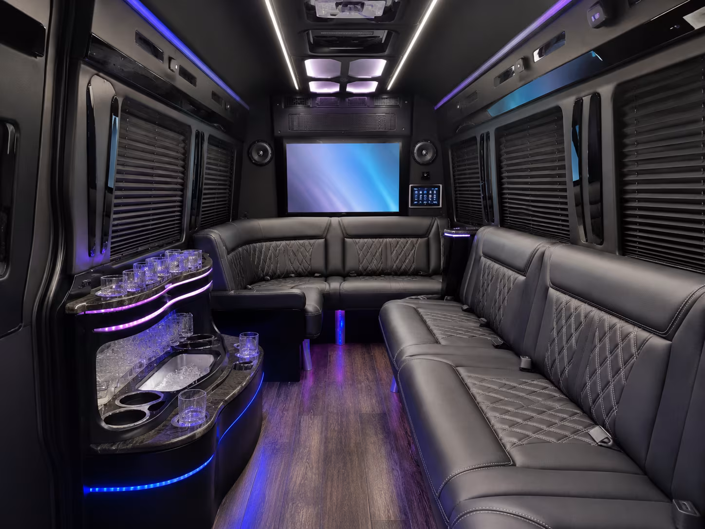 ontario airport transportation onboard seating