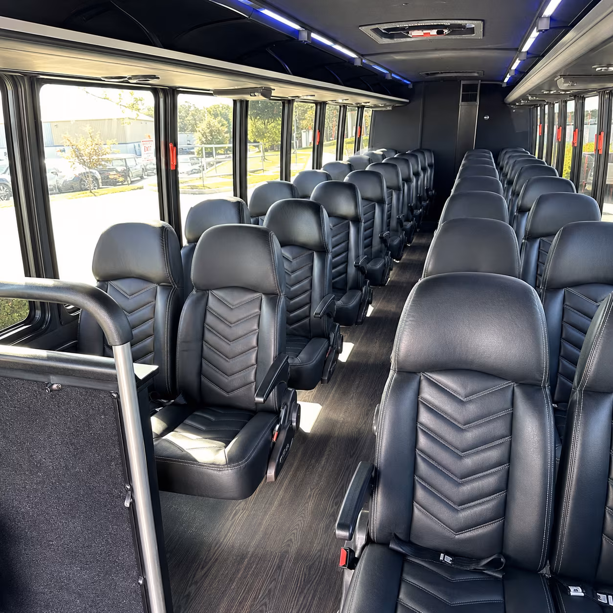 ontario long distance transportation onboard seating