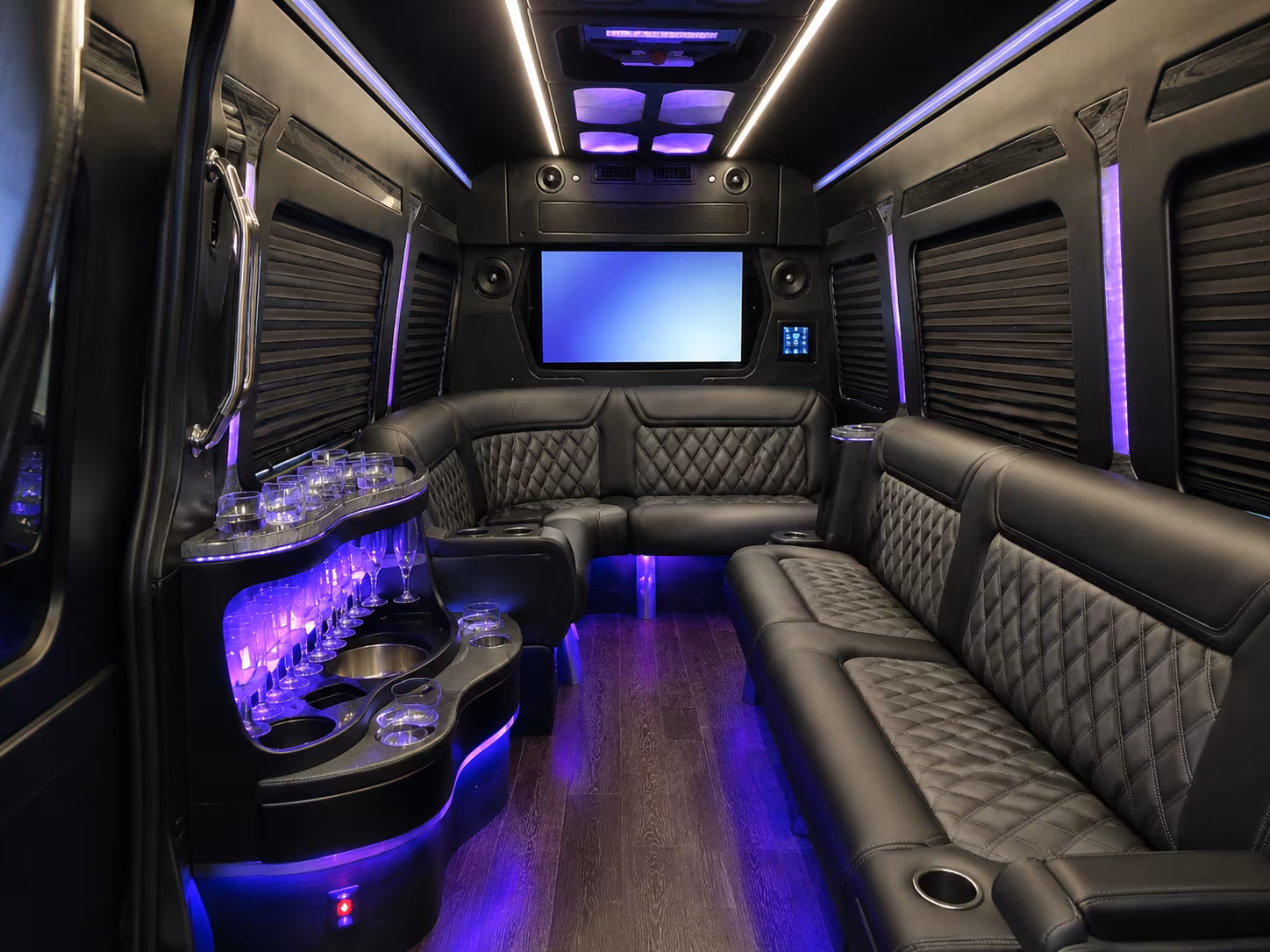 sprinter limo rentals for smaller ontario prom groups who want to arrive in style